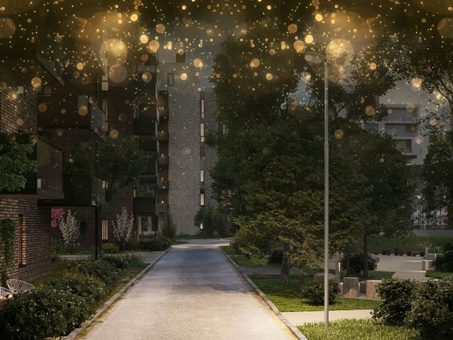Strømmen Verksted, fasade | Thon Eiendom