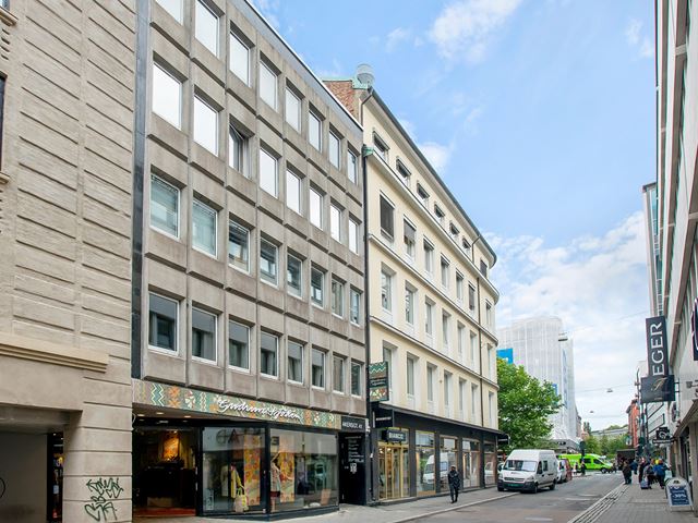 Fasadebilde, Øvre Slottsgate 14, Kontor til leie, Thon Eiendom